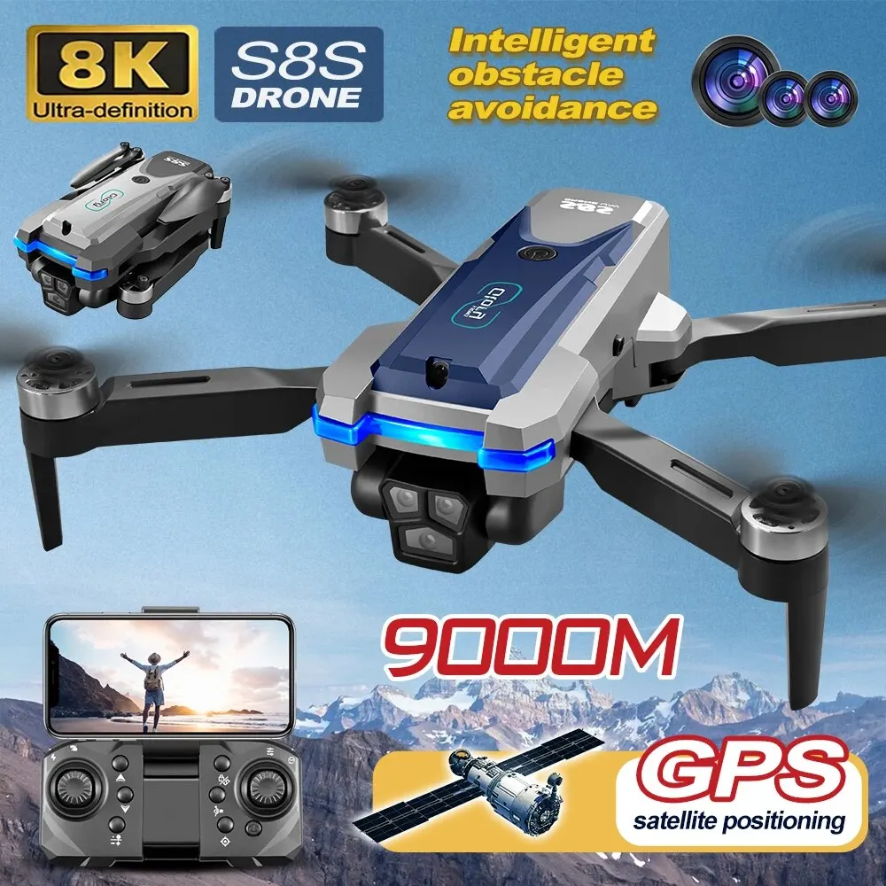 Drone Cinematic - S8S GPS Drone 5G Wifi 8K