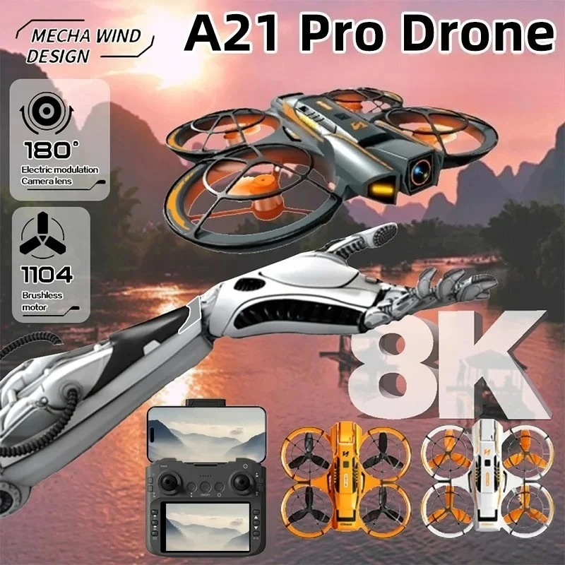 Original A21 Pro Drone 4K Prof - Drone Photogrammetry 评论和价格