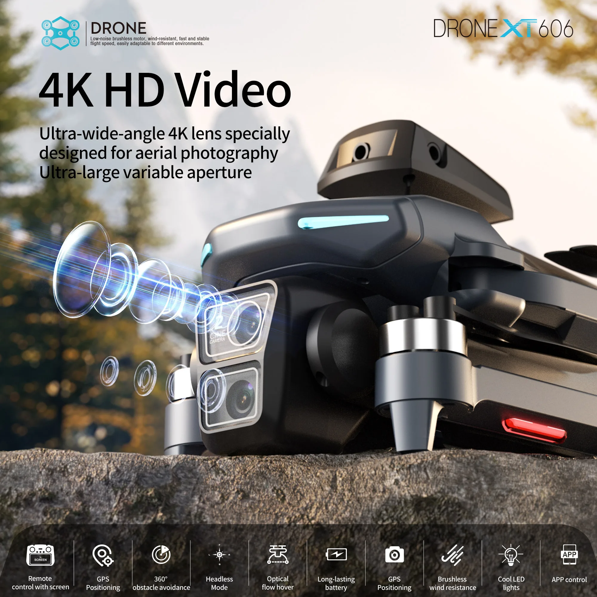 Original XT606 Drone Professio - Drone Multispectral 评论和价格