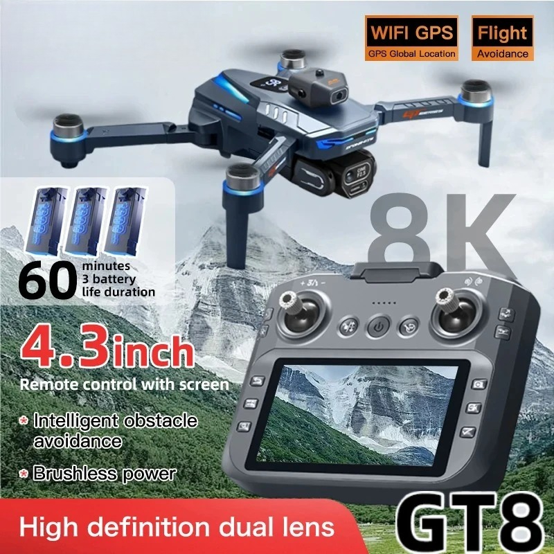 Original GT8 Drone 8K Professi - Drone Photogrammetry 评论和价格