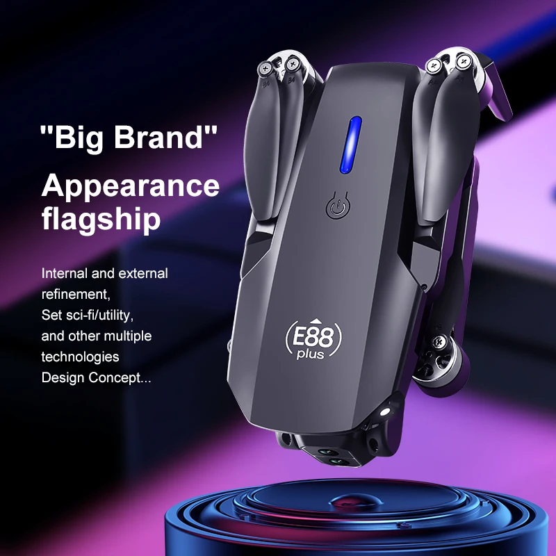 New E88 Plus Quadcopter Drone: - Drone Cinematic 评论和价格