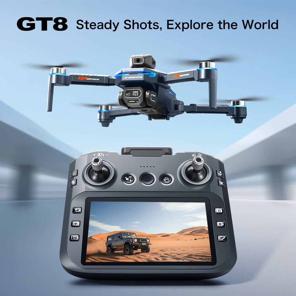 GT8 Max Foldable Drone 8K HD P - Drone Photogrammetry 评论和价格