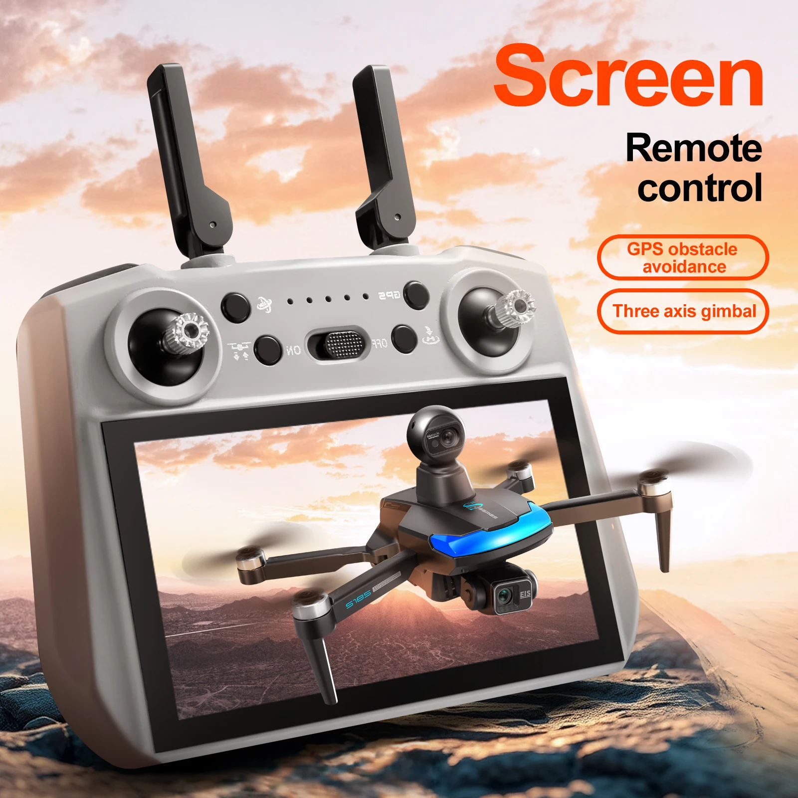 S185 Professional Drone 2.7K H - Drone Photogrammetry 评论和价格