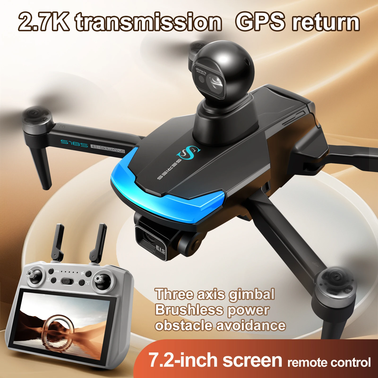S185 Professional Drone 2.7K H - Drone Photogrammetry 评论和价格