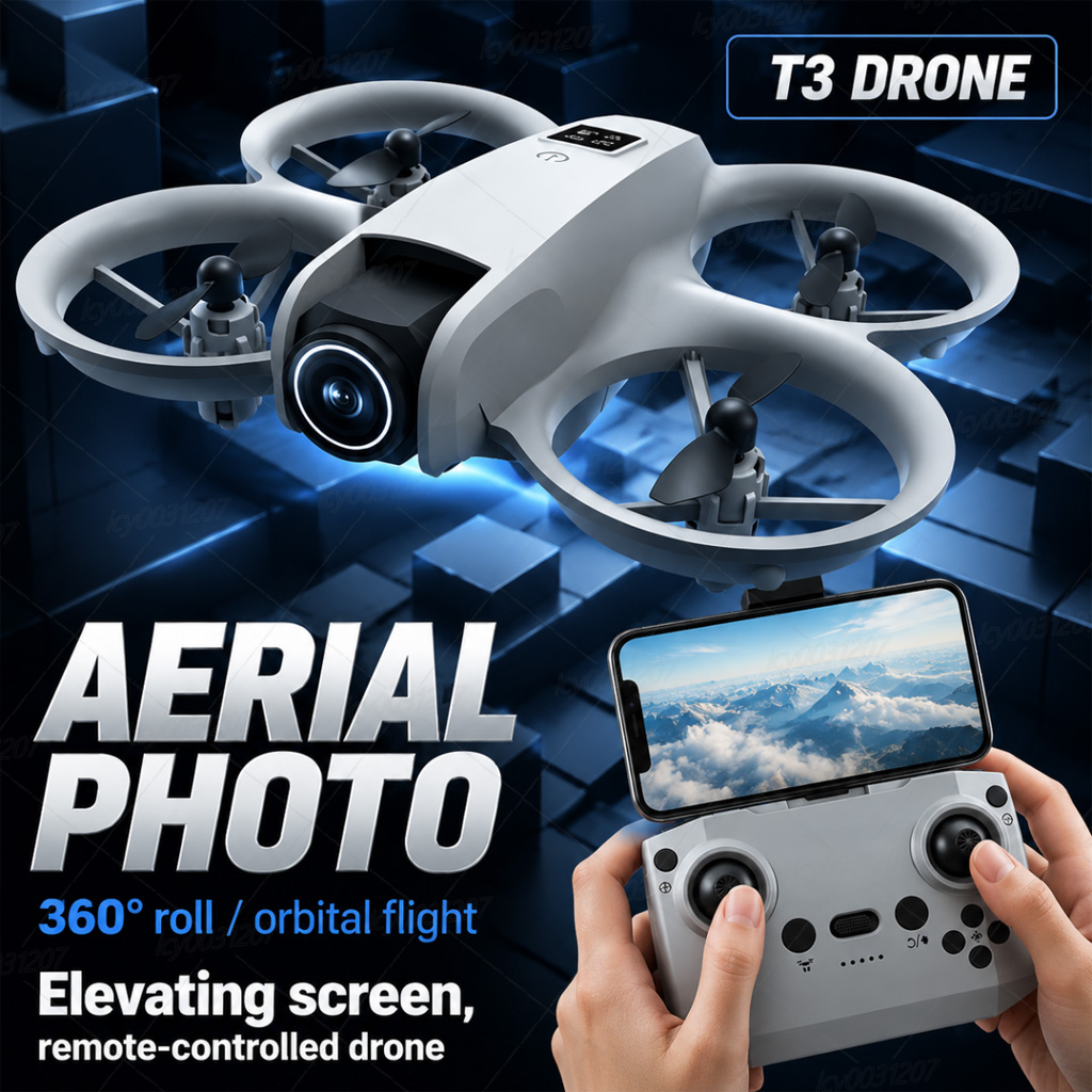 NEW T3 Mini 8K Drone Dual Came - Drone Video Production 评论和价格