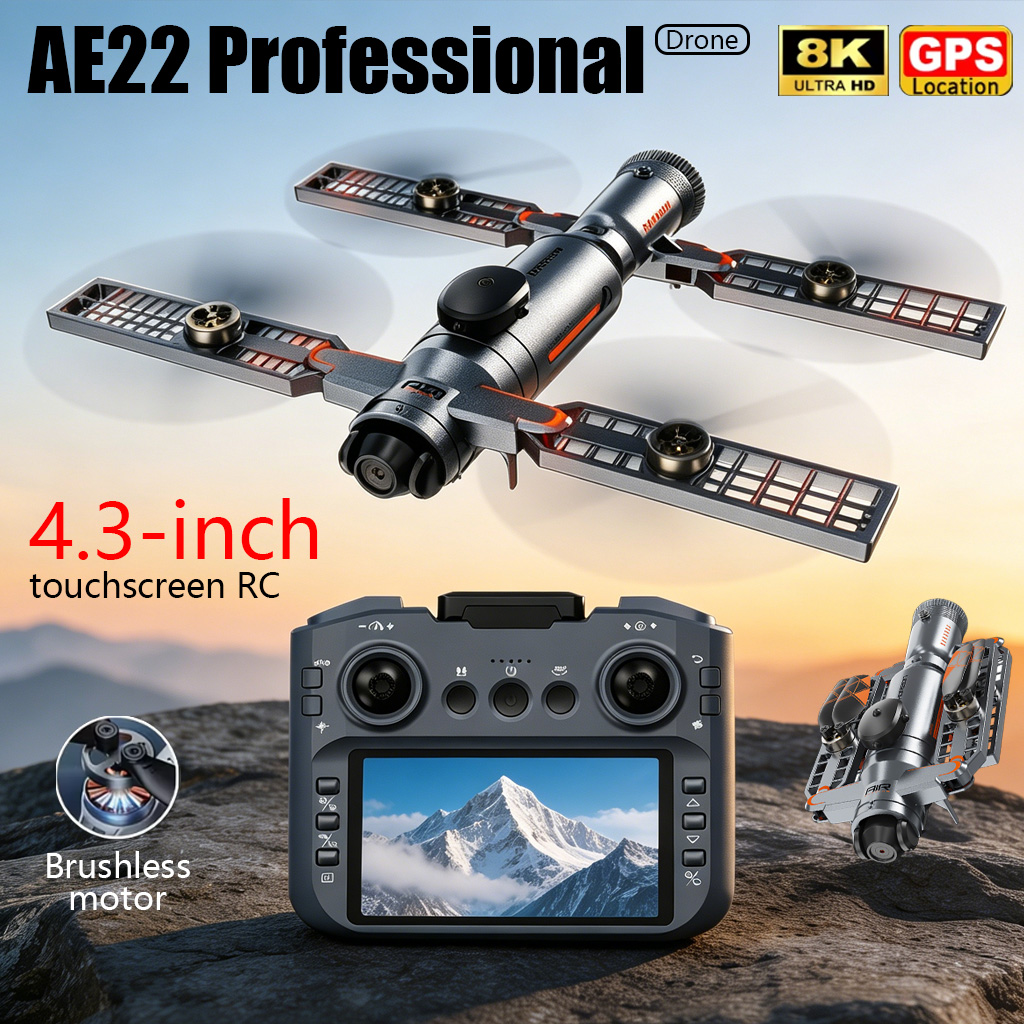 Upgraded AE22 PRO MAX Foldable - Drone Video Production 评论和价格