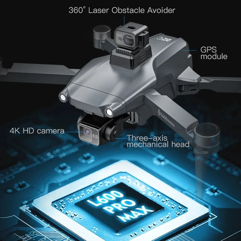 L600 PRO MAX GPS Drone Profess - Drone Photogrammetry 评论和价格