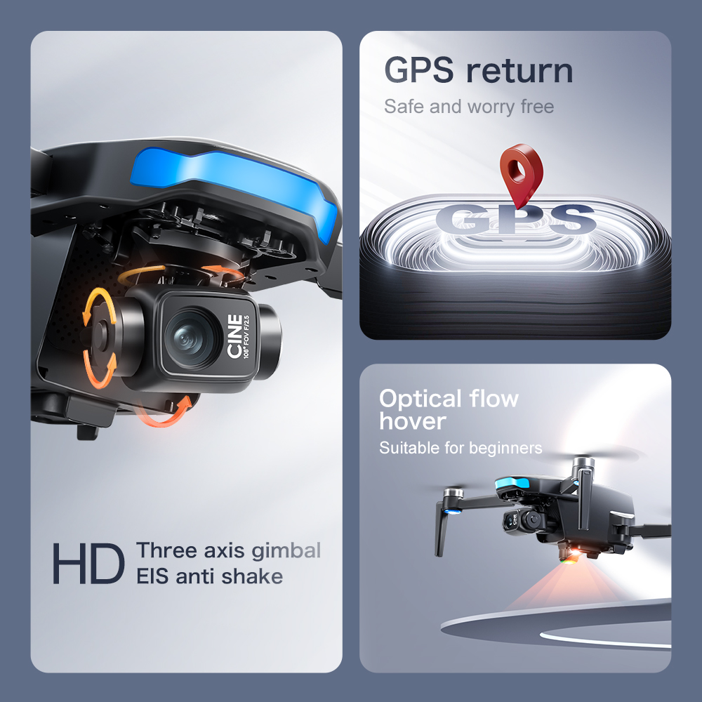 Original S-X1 GPS Drone 8KHD p - Drone Photogrammetry 评论和价格