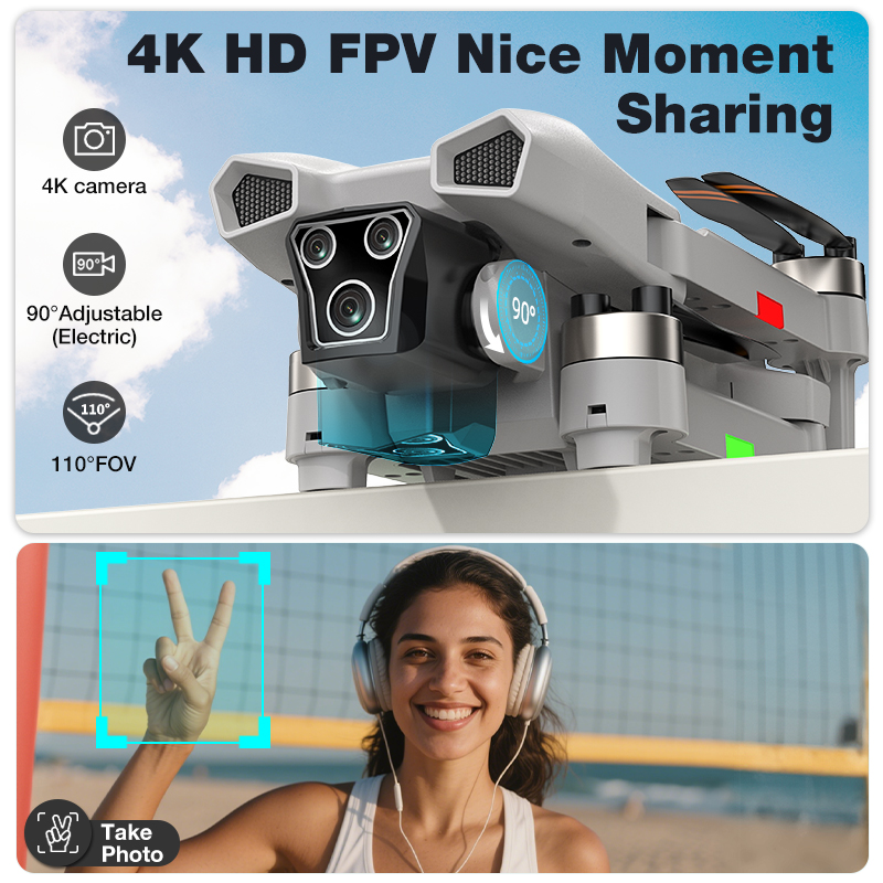 NEW Hot L017 Pro Drone Brushle - Drone Photogrammetry 评论和价格