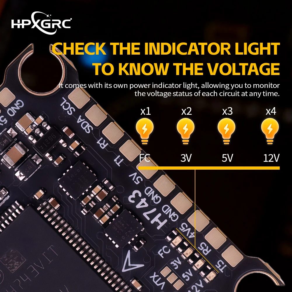 HPXGRC H743 Flight Controller  - Betaflight Fc F7 评论和价格